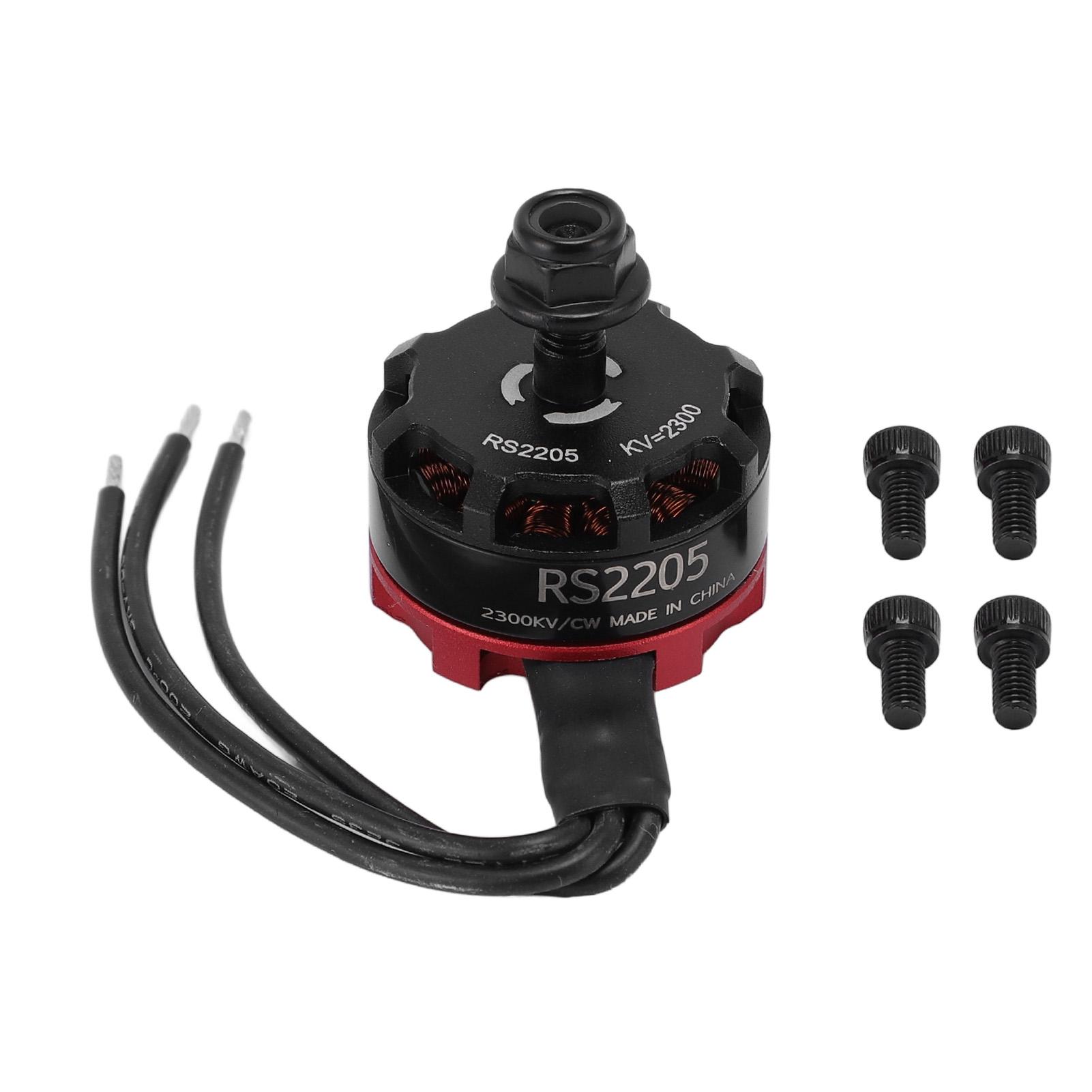 RC Brushless Motor RS2205 2300KV CW 3-4S Racing Drone Brushless Motor for FPV Multicopter
RC Brushless Motor RS2205 2300KV CW 3-4S Racing Drone Brushless Motor for FPV Multicopter