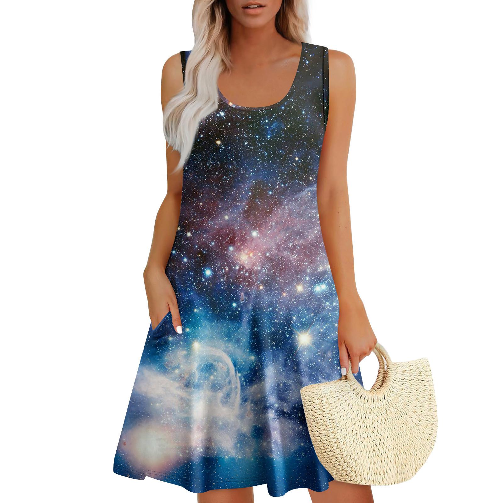 Жіночі літні сукні, вільні сарафани з U-подібним вирізом та кишенями, без рукавів та великоднього принта XL
Жіночі літні сукні, вільні сарафани з U-подібним вирізом та кишенями, без рукавів та великоднього принта XL