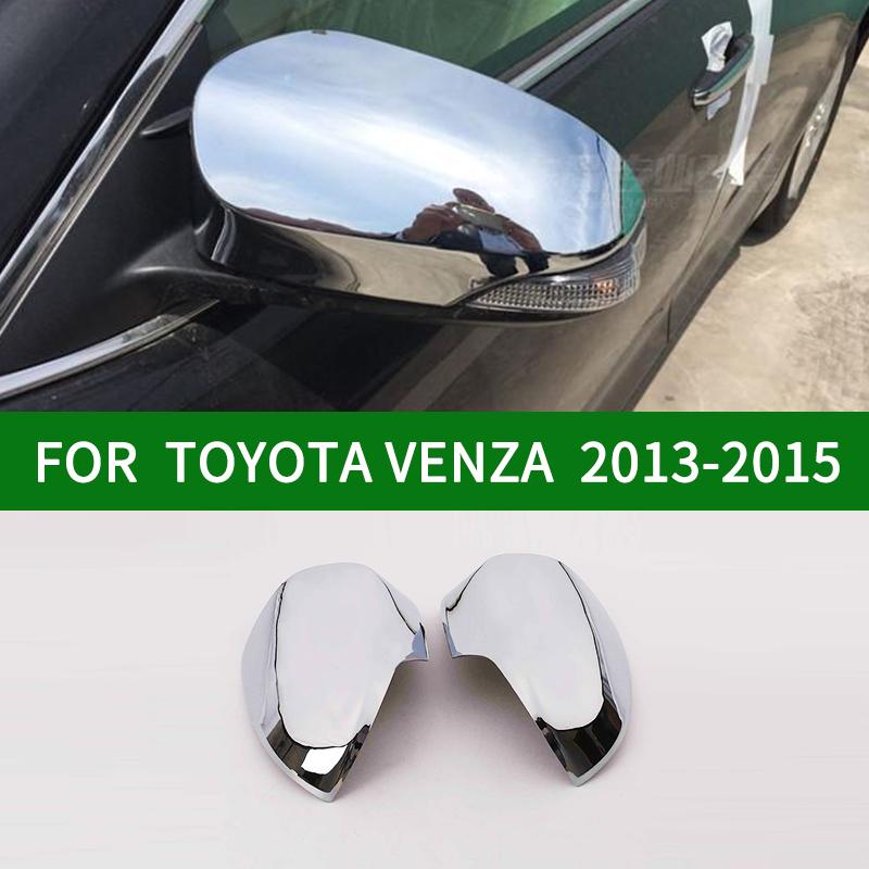Для TOYOTA Venza 2013-2015, накладка на зеркало заднего вида, аксессуары, хромированные, серебристые боковые чехлы для зеркал заднего вида
Для TOYOTA Venza 2013-2015, накладка на зеркало заднего вида, аксессуары, хромированные, серебристые боковые чехлы для зеркал заднего вида