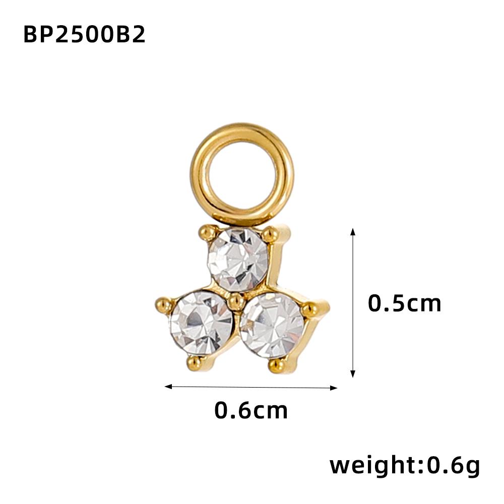 CARLIDANA Trendy DIY Stainless Steel Gold Plated Moon Zircon Fish Charms Pendants Bracelet Charms for Necklace Jewelry Making
CARLIDANA Trendy DIY Stainless Steel Gold Plated Moon Zircon Fish Charms Pendants Bracelet Charms for Necklace Jewelry Making