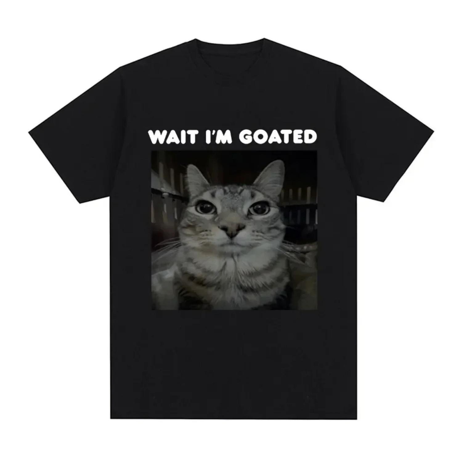 Wait A Minute I m A Goat Funny Expression Pack Cat T-shirt Women s Casual T-shirt Hip-hop Retro T-shirt Street Wear Graphic Y2K XXXXXL чорний
Wait A Minute I m A Goat Funny Expression Pack Cat T-shirt Women s Casual T-shirt Hip-hop Retro T-shirt Street Wear Graphic Y2K XXXXXL чорний