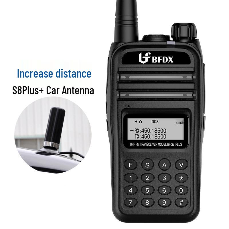 BFDX BF-S8 Plus High-Power Handheld Walkie-Talkie (CN version)
BFDX BF-S8 Plus High-Power Handheld Walkie-Talkie (CN version)