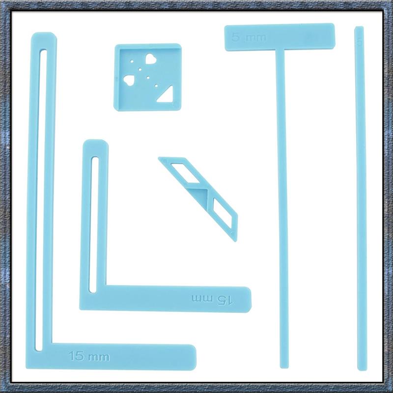 Aug. 6Pcs Bookbinding Easy Scrapbooking Tool For Starter, Great Stencils And Cutter Guide Kit Can Be Made Into Notebook Blue L синій
Aug. 6Pcs Bookbinding Easy Scrapbooking Tool For Starter, Great Stencils And Cutter Guide Kit Can Be Made Into Notebook Blue L синій