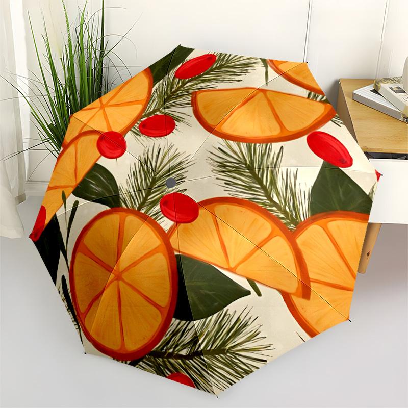 1pc Oranges Berries Open/Close Folding Umbrella, All- Portable Umbrella for & Men, Stylish Accessory (Holiday Gift) 8-Rib yy251213113
1pc Oranges Berries Open/Close Folding Umbrella, All- Portable Umbrella for & Men, Stylish Accessory (Holiday Gift) 8-Rib yy251213113