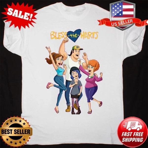 Bless the Harts Cotton Unisex Short Sleeve T-Shirt All Size S-5XL S
Bless the Harts Cotton Unisex Short Sleeve T-Shirt All Size S-5XL S