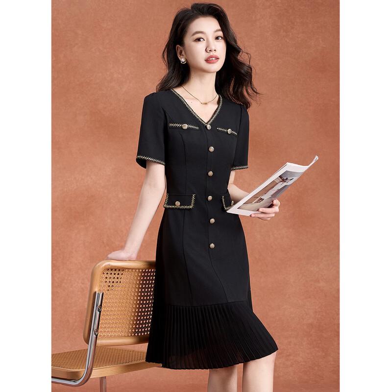 Meilanni Black Gold Series French Style Pleated Midi Dress 2XL
Meilanni Black Gold Series French Style Pleated Midi Dress 2XL