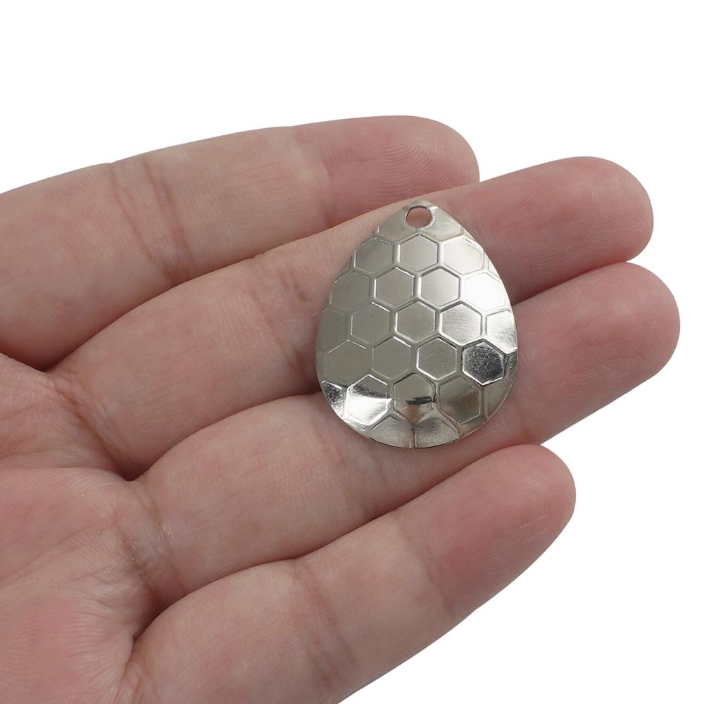 10Pcs Fishing Spoon Spinner Blades Colorado Spinner Blades Easy Spin Spinner Bait Making Kit for DIY Fishing Lures Accessories
10Pcs Fishing Spoon Spinner Blades Colorado Spinner Blades Easy Spin Spinner Bait Making Kit for DIY Fishing Lures Accessories
