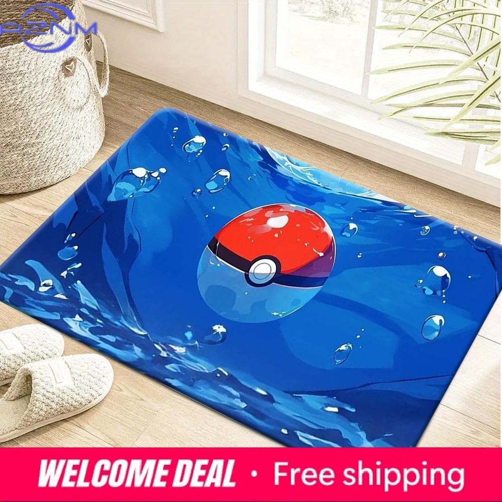 Коврик для двери Pokemon Pokeball с подводным принтом, нескользящий, впитывающий, для декора дома 40cm x 60cm
Коврик для двери Pokemon Pokeball с подводным принтом, нескользящий, впитывающий, для декора дома 40cm x 60cm