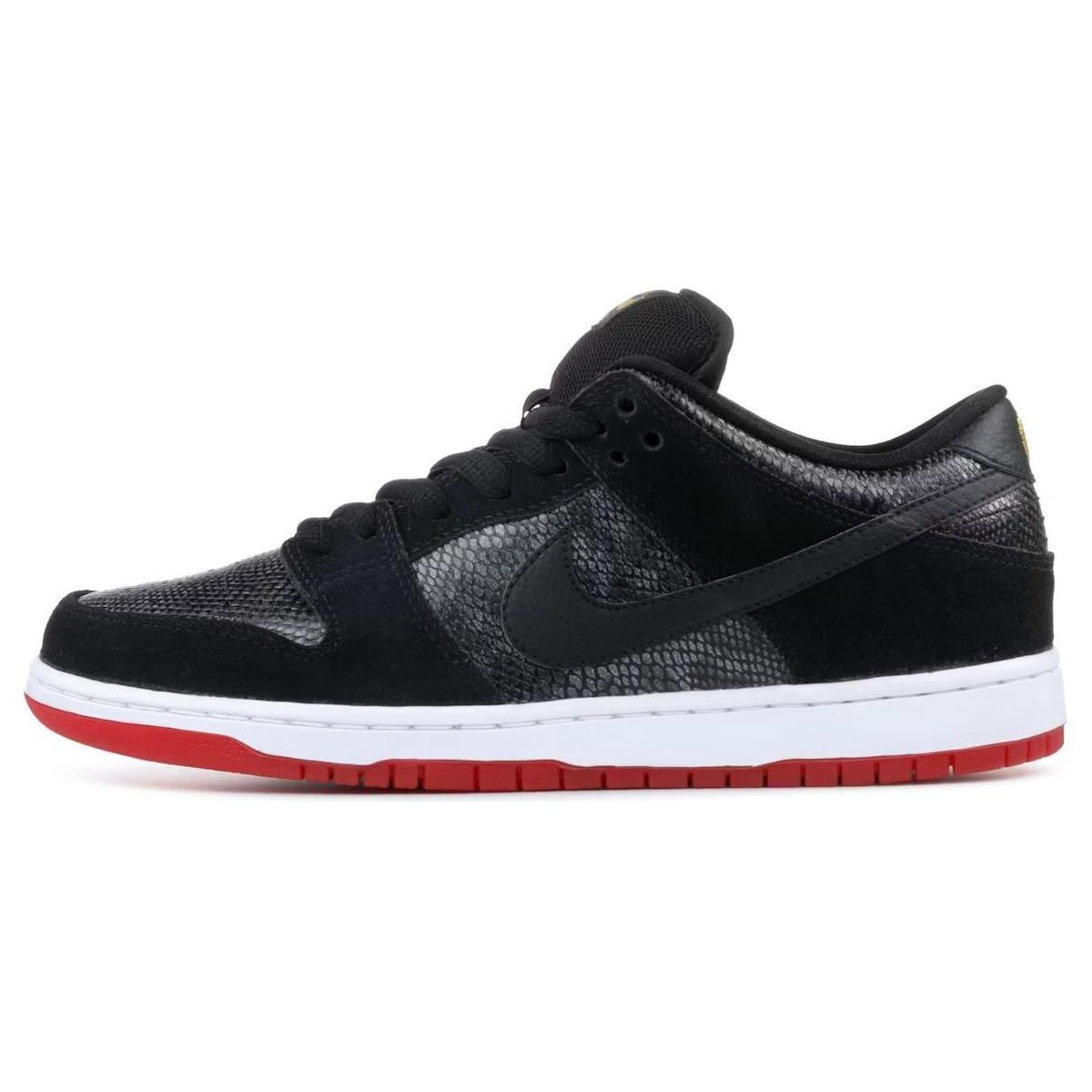 Nike Кроссовки унисекс Dunk Low Premium SB Snakeskin Черный Черный-Университет-Красный 313170-017
Nike Кроссовки унисекс Dunk Low Premium SB Snakeskin Черный Черный-Университет-Красный 313170-017