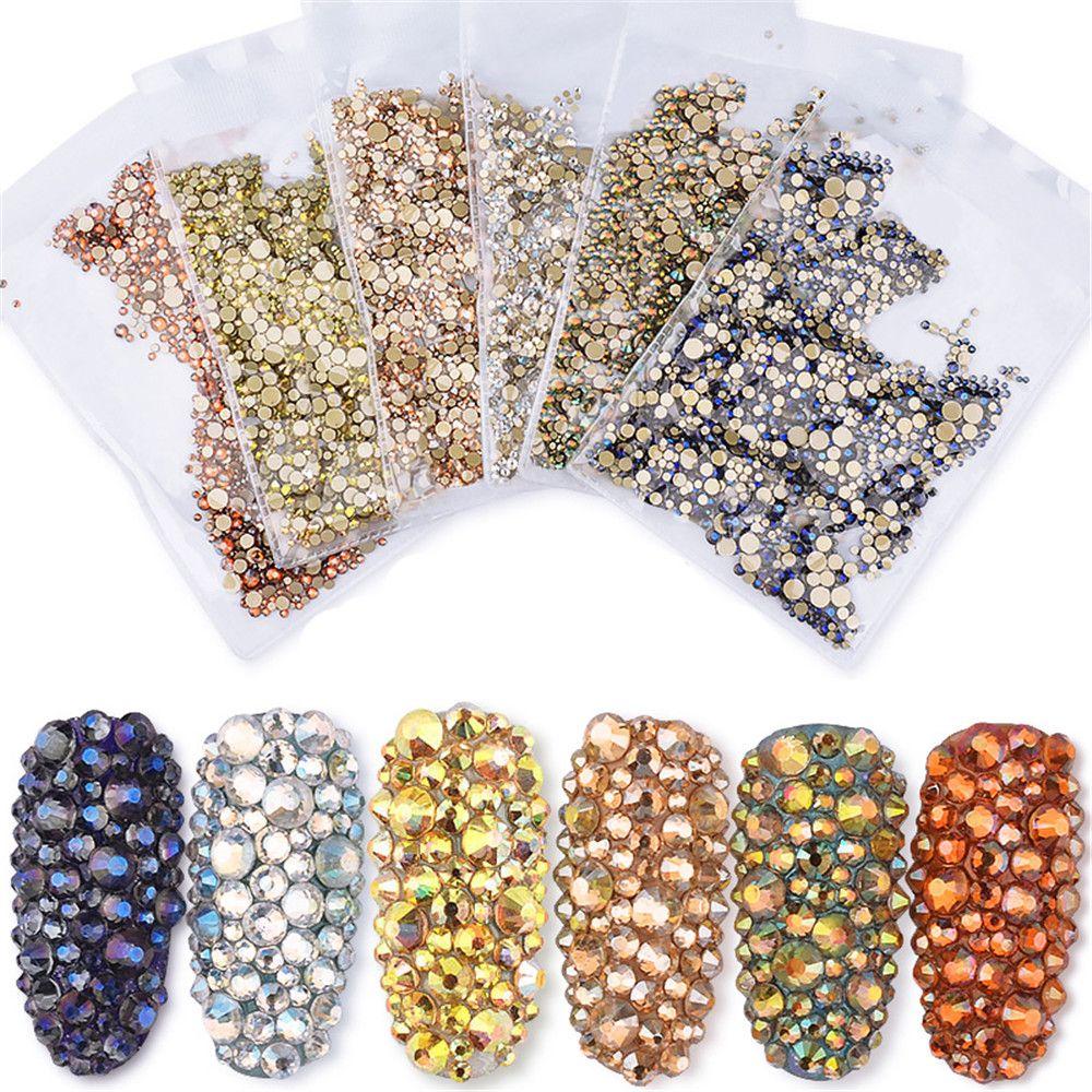 DIY Nail Stone Mix Size AB Crystals Manicure Decorations 3D Diamond Decor Nails Rhinestones Art
DIY Nail Stone Mix Size AB Crystals Manicure Decorations 3D Diamond Decor Nails Rhinestones Art