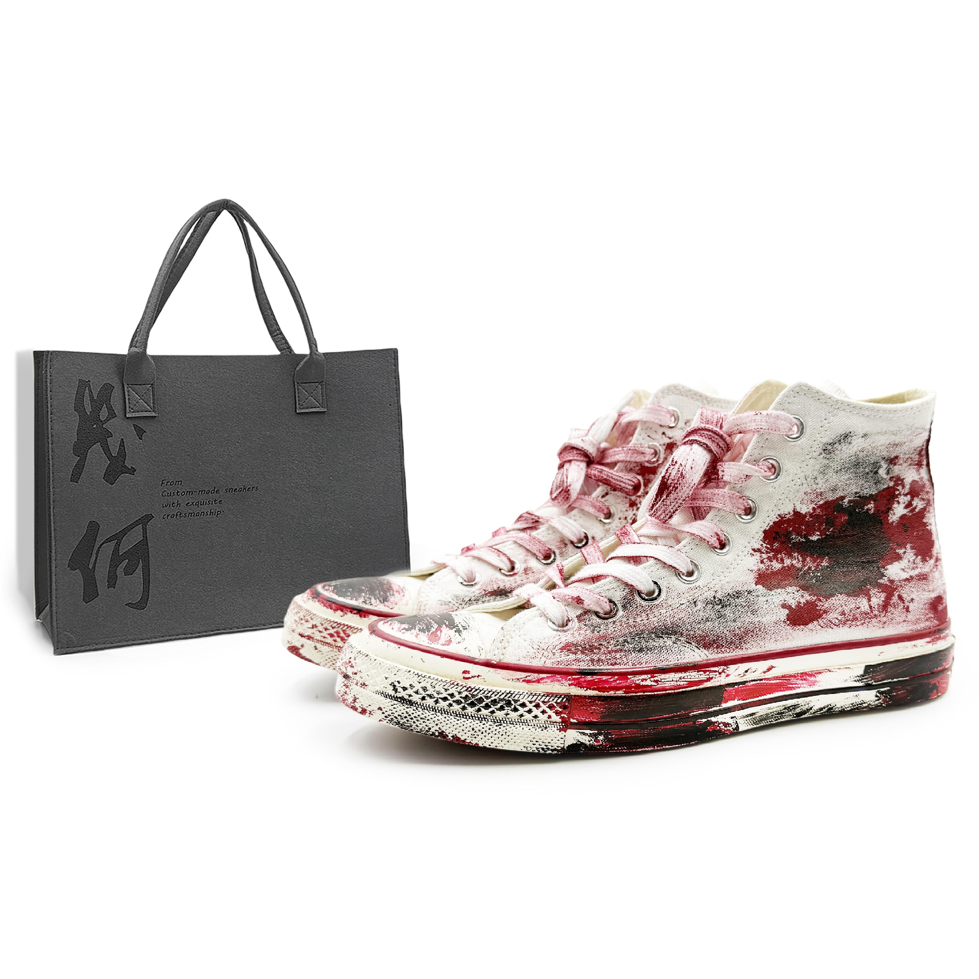 Converse Chunck 70 Chuck Taylor Abrasion Resistant High top Canvas Shoes Unisex White Red Black 162056C(Team1284- S) 35
Converse Chunck 70 Chuck Taylor Abrasion Resistant High top Canvas Shoes Unisex White Red Black 162056C(Team1284- S) 35