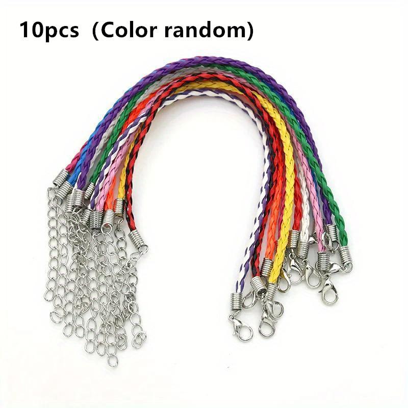 10 шт. Регулируемый кожаный шнур для браслетов, универсальный выбор смешанных цветов для всех сезонов, для изготовления ювелирных изделий
10 шт. Регулируемый кожаный шнур для браслетов, универсальный выбор смешанных цветов для всех сезонов, для изготовления ювелирных изделий