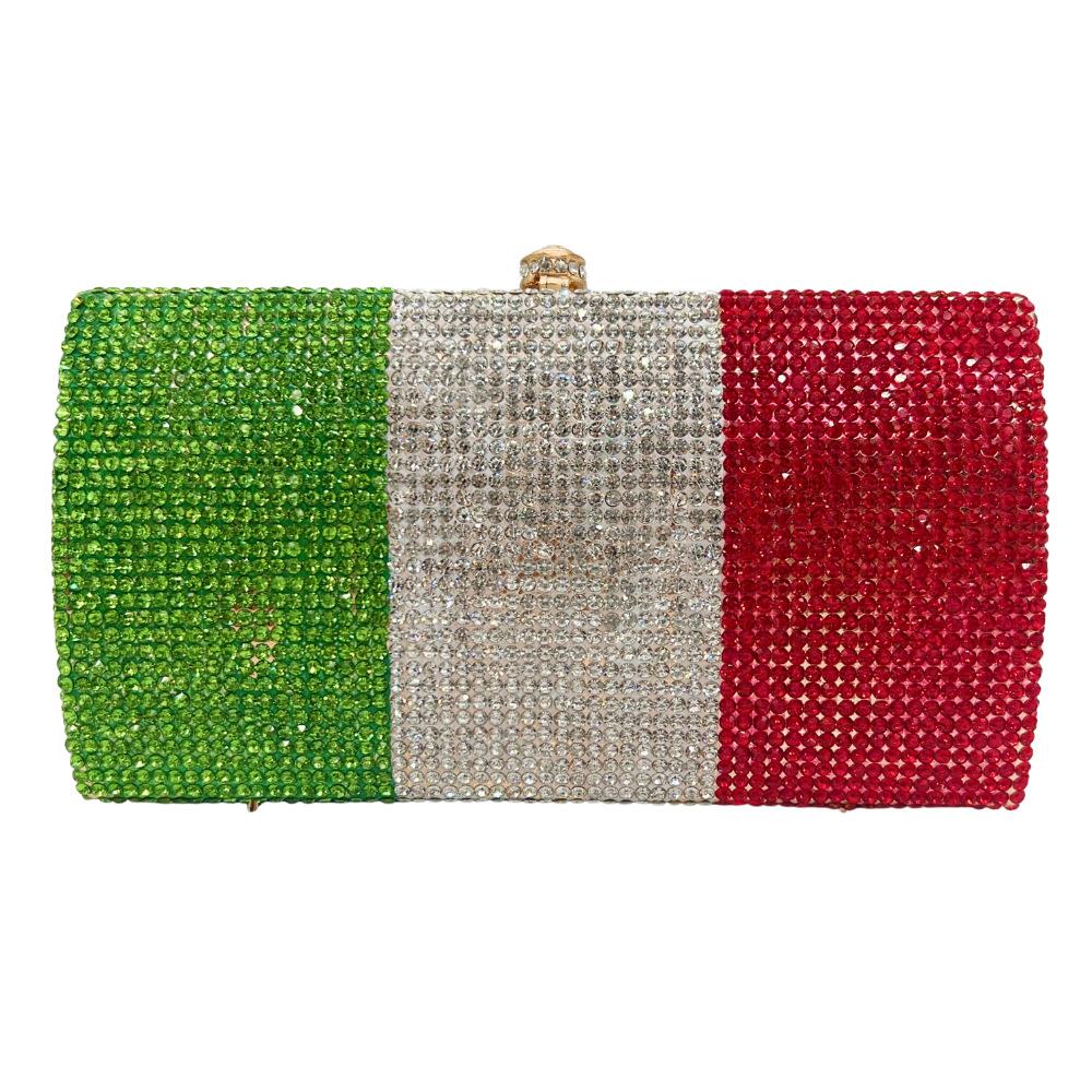 Women s American National Flag Crystal Evening Clutch Diamond Wedding Party Purse WHTUOHENG Prom Handbag Lady Rhinestone Bags 19cmX10.5cmX5.5cm
Women s American National Flag Crystal Evening Clutch Diamond Wedding Party Purse WHTUOHENG Prom Handbag Lady Rhinestone Bags 19cmX10.5cmX5.5cm