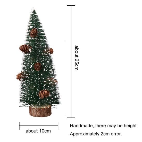 Мини-искусственная рождественская елка с сосновой шишкой для домашнего офиса, вечеринки, настольного декора 25cm зелёный
Мини-искусственная рождественская елка с сосновой шишкой для домашнего офиса, вечеринки, настольного декора 25cm зелёный