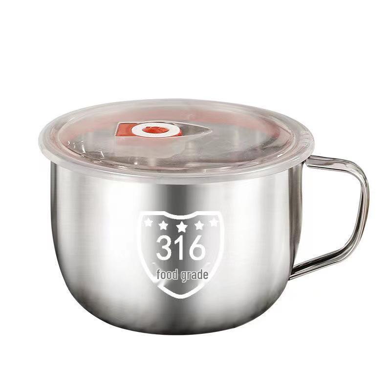 Stainless Steel Instant Noodle and Soup Bowl with Lid for Dormitory or Canteen Use
Stainless Steel Instant Noodle and Soup Bowl with Lid for Dormitory or Canteen Use