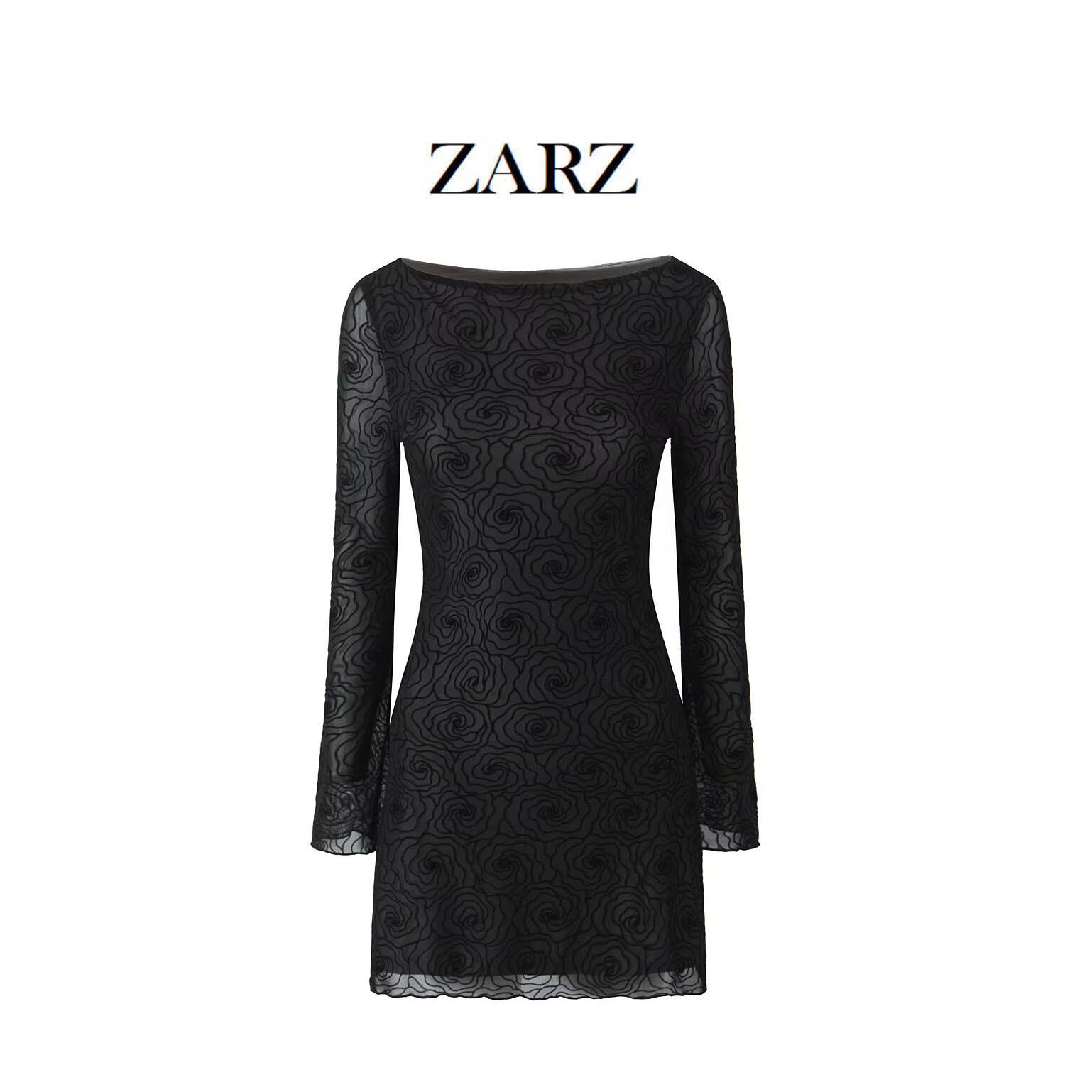 ZARZ Women s Retro Black Floral Dress - European & American Classic Style Medium чёрный
ZARZ Women s Retro Black Floral Dress - European & American Classic Style Medium чёрный