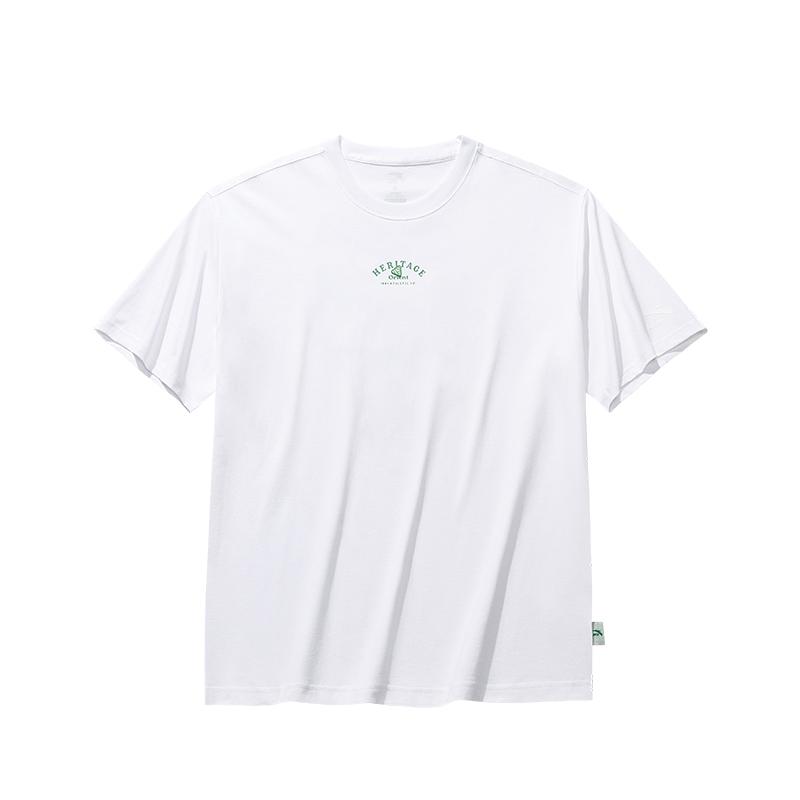 Anta Comfortable Simple Versatile Round Neck Letter Print Breathable Short Sleeve T-Shirt Unisex Tops Snow-White 172538114-1 S
Anta Comfortable Simple Versatile Round Neck Letter Print Breathable Short Sleeve T-Shirt Unisex Tops Snow-White 172538114-1 S