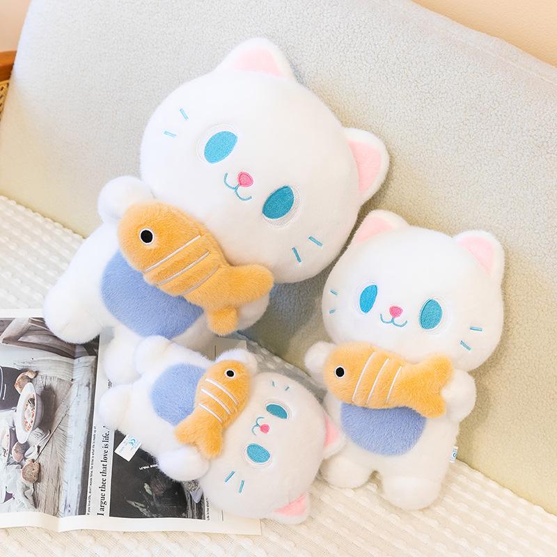 Fish cat doll plush toy Fish cat doll children s cloth doll 22cm(130g)
Fish cat doll plush toy Fish cat doll children s cloth doll 22cm(130g)