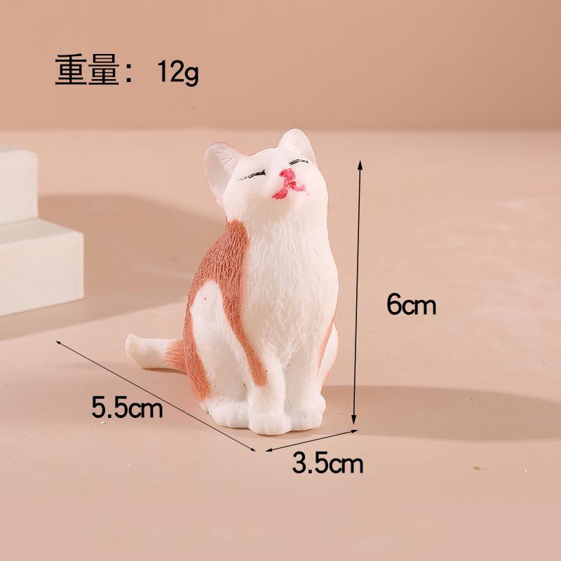 New Realistic Cat Squeeze Toy Cute Funny Cat Plush Slow-Rebound Stress Relief Toy Ornament Kids Adults Decompression Venting Toy
New Realistic Cat Squeeze Toy Cute Funny Cat Plush Slow-Rebound Stress Relief Toy Ornament Kids Adults Decompression Venting Toy