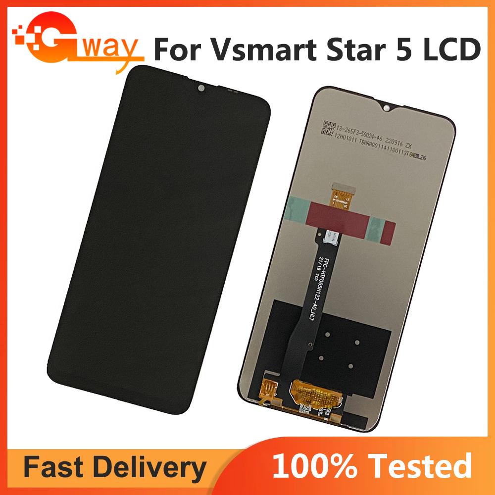 LCD Screen and Digitizer Full Assembly For Vsmart Star 5
LCD Screen and Digitizer Full Assembly For Vsmart Star 5