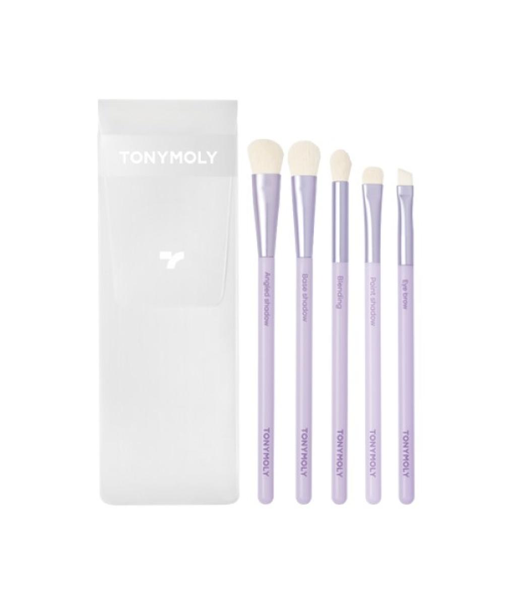 5-piece eye makeup brush set
5-piece eye makeup brush set