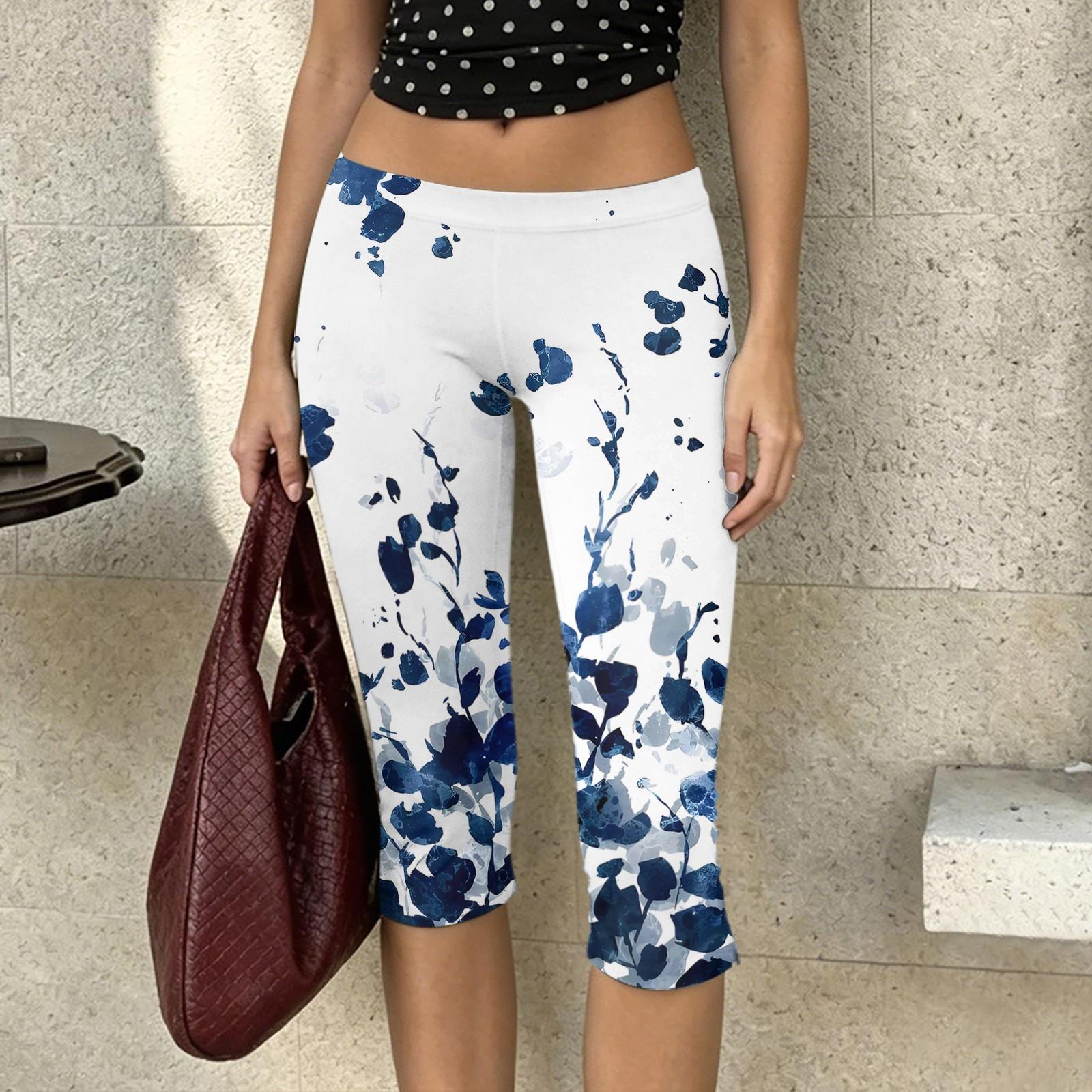 Women s Floral Print Casual Capri Pants Milk Silk Fabric Stretchy Waistband Lightweight Breathable Soft Material Activewear Bottoms XXXL синий
Women s Floral Print Casual Capri Pants Milk Silk Fabric Stretchy Waistband Lightweight Breathable Soft Material Activewear Bottoms XXXL синий