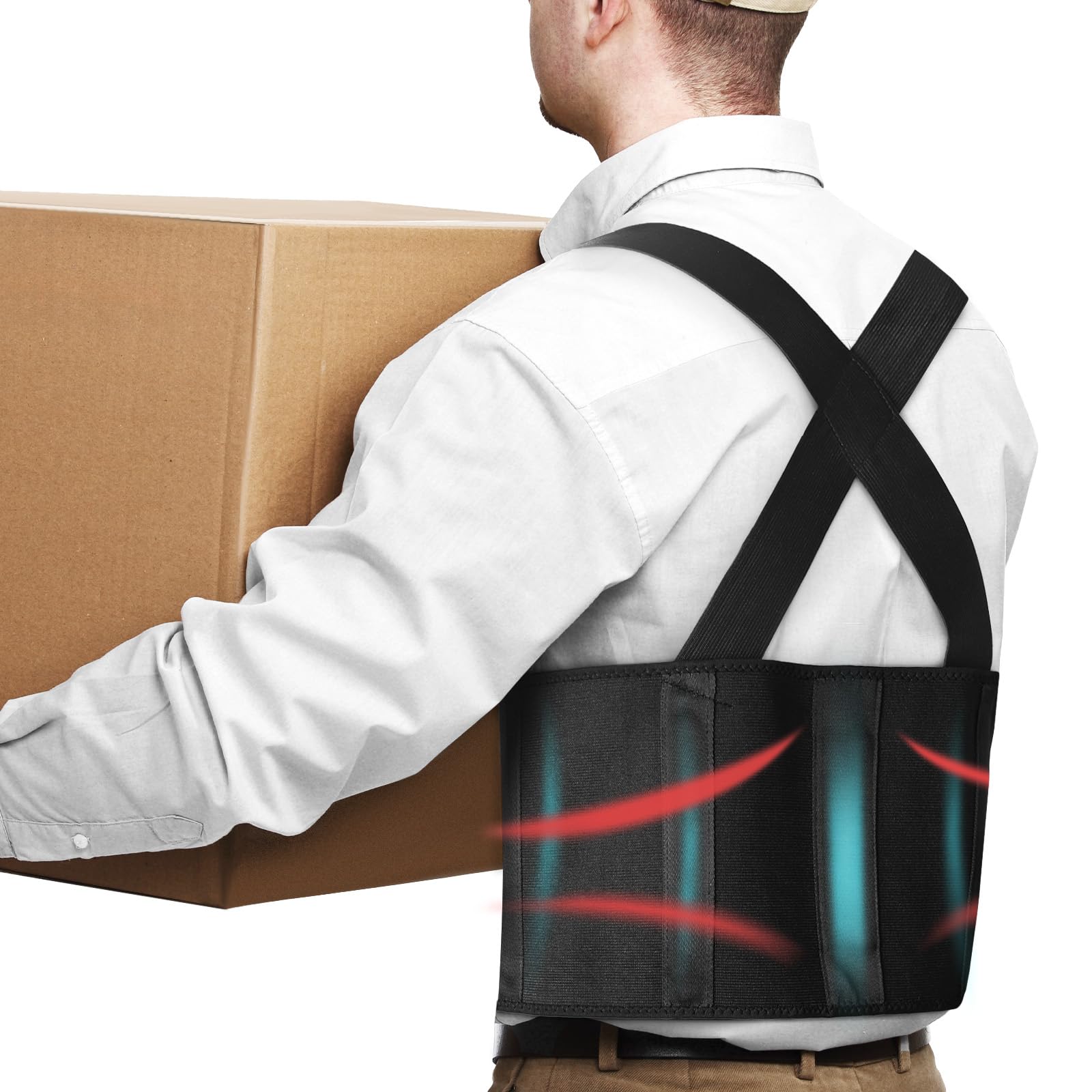 Back support for men and with adjustable lower back support suspension relieve back weight lifting safety and protection for moving building чорний
Back support for men and with adjustable lower back support suspension relieve back weight lifting safety and protection for moving building чорний