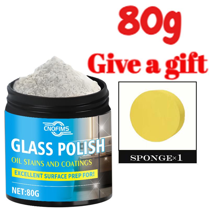 Glass Polishing Powder - 80ml Scratch Repair and Instant Clear Restorer, Suitable for Professional Surface Polishing of Bathroom
Glass Polishing Powder - 80ml Scratch Repair and Instant Clear Restorer, Suitable for Professional Surface Polishing of Bathroom