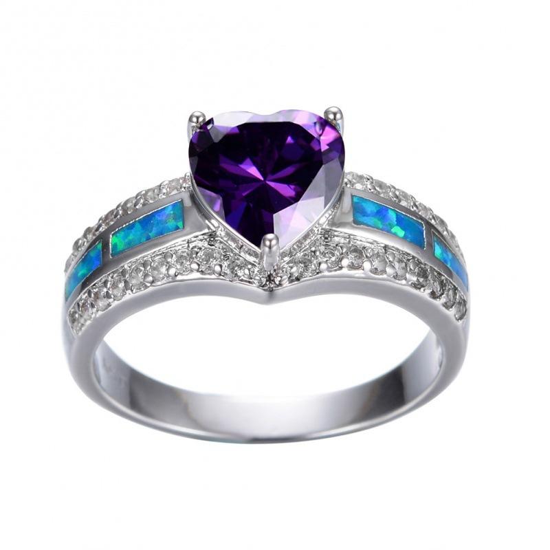 Platinum peach heart ring, fashionable and personalized retro woman No. 11
Platinum peach heart ring, fashionable and personalized retro woman No. 11