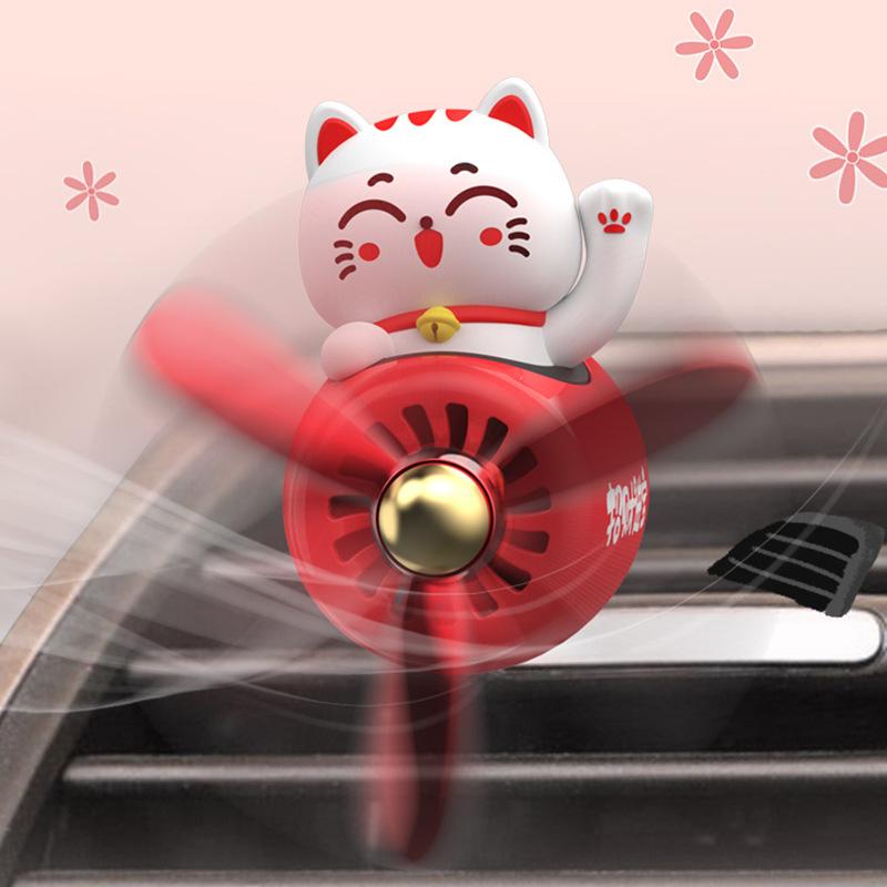 New style Fortune Cat Pilot Car Air Freshener perfume Automobile Interior Perfume Clip Fragrance Ornament Car
New style Fortune Cat Pilot Car Air Freshener perfume Automobile Interior Perfume Clip Fragrance Ornament Car