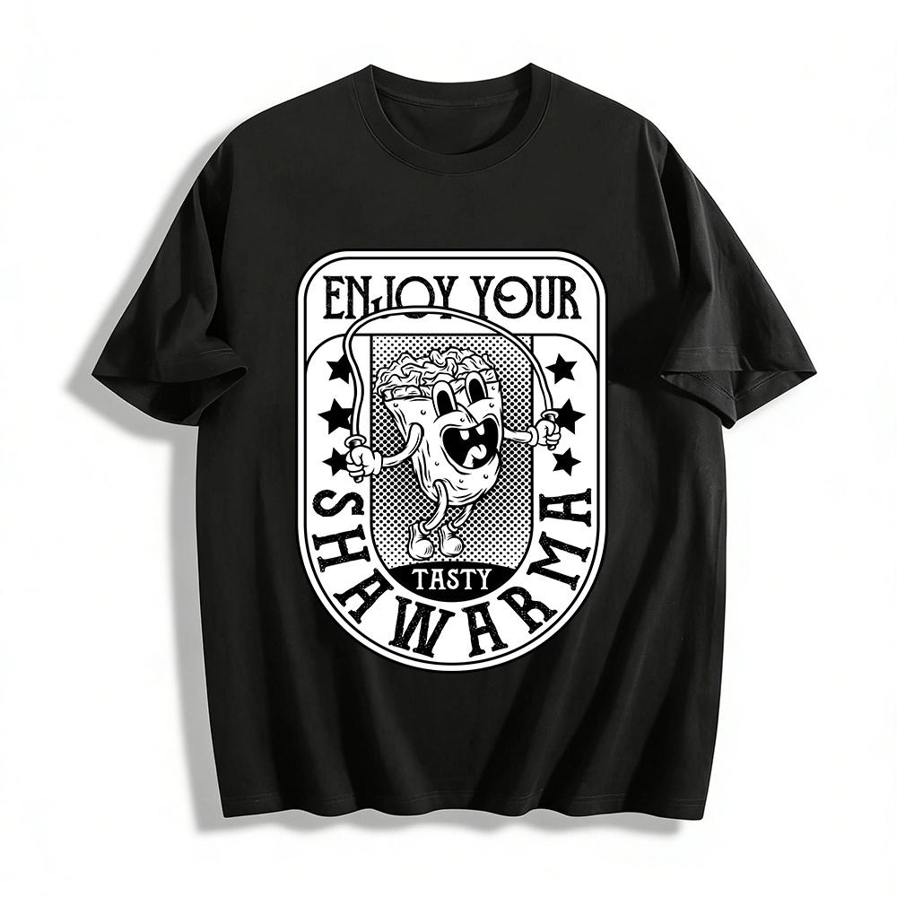Funny Shawarma Skipping Rope Graphic Casual Short Sleeve Tee Pure cotton T-shirt XXS
Funny Shawarma Skipping Rope Graphic Casual Short Sleeve Tee Pure cotton T-shirt XXS