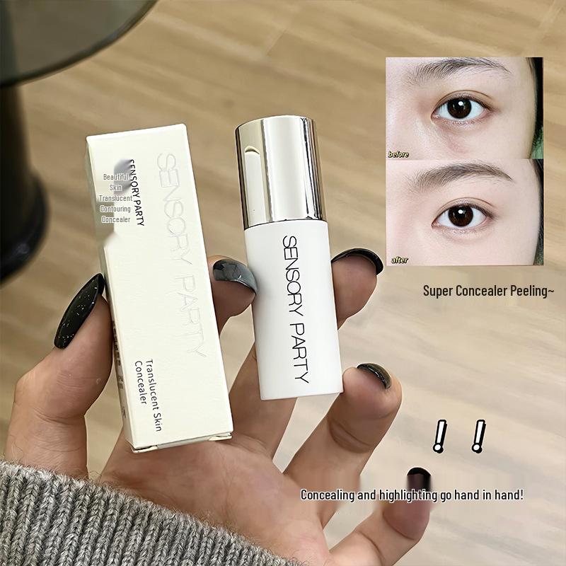 Sensory Party Complexion Correcting Liquid Foundation and Concealer for Tear Troughs
Sensory Party Complexion Correcting Liquid Foundation and Concealer for Tear Troughs