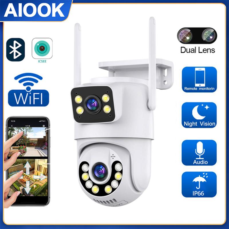AIOOK ICSEE Wi-Fi камера видеонаблюдения HD 8MP 4K двойной объектив уличная водонепроницаемая камера ночного видения для внутренней связи камера безопасности AI интеллектуальное обнаружение камера удаленного просмотра
AIOOK ICSEE Wi-Fi камера видеонаблюдения HD 8MP 4K двойной объектив уличная водонепроницаемая камера ночного видения для внутренней связи камера безопасности AI интеллектуальное обнаружение камера удаленного просмотра