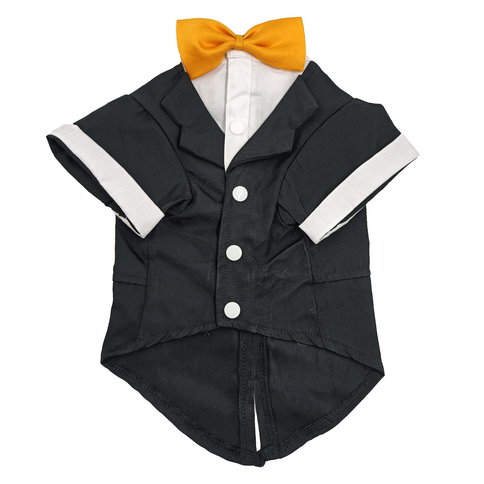 Formal Dog Tuxedo Shirt Pet Clothes Bulldogs Dog Suits Birthday Party L жовтий
Formal Dog Tuxedo Shirt Pet Clothes Bulldogs Dog Suits Birthday Party L жовтий