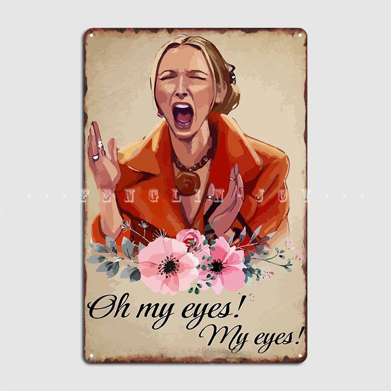 Oh My Eyes Phoebe My Eyes Metal Sign Cinema Living Room Mural Customize Wall Decor Tin Sign Posters 20x30cm(7.8x11.8inch)
Oh My Eyes Phoebe My Eyes Metal Sign Cinema Living Room Mural Customize Wall Decor Tin Sign Posters 20x30cm(7.8x11.8inch)
