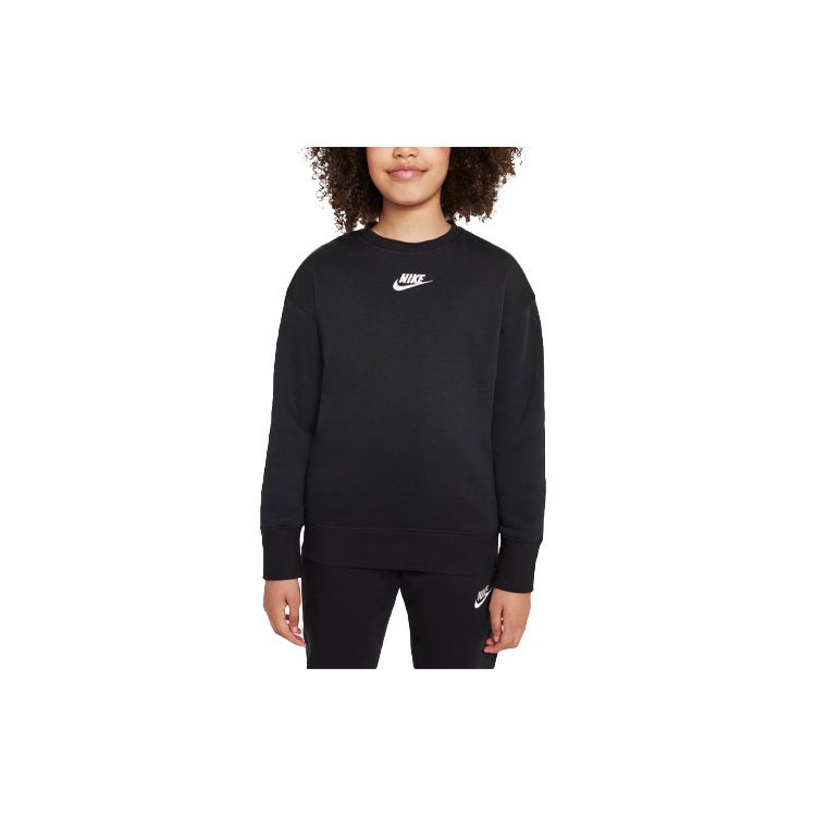 Nike Logo Embroidered Solid Color Fleece Round Neck Sports Sweatshirt Kids sweatshirt Black DD7473-010 L
Nike Logo Embroidered Solid Color Fleece Round Neck Sports Sweatshirt Kids sweatshirt Black DD7473-010 L