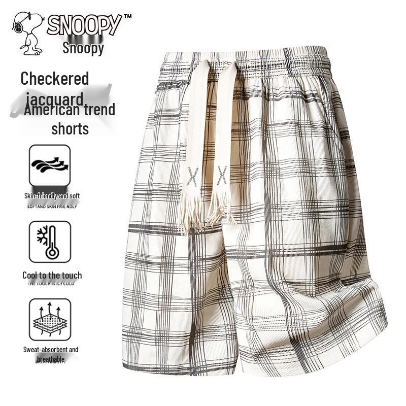 Snoopy Men s Plaid Casual Shorts 4XL
Snoopy Men s Plaid Casual Shorts 4XL