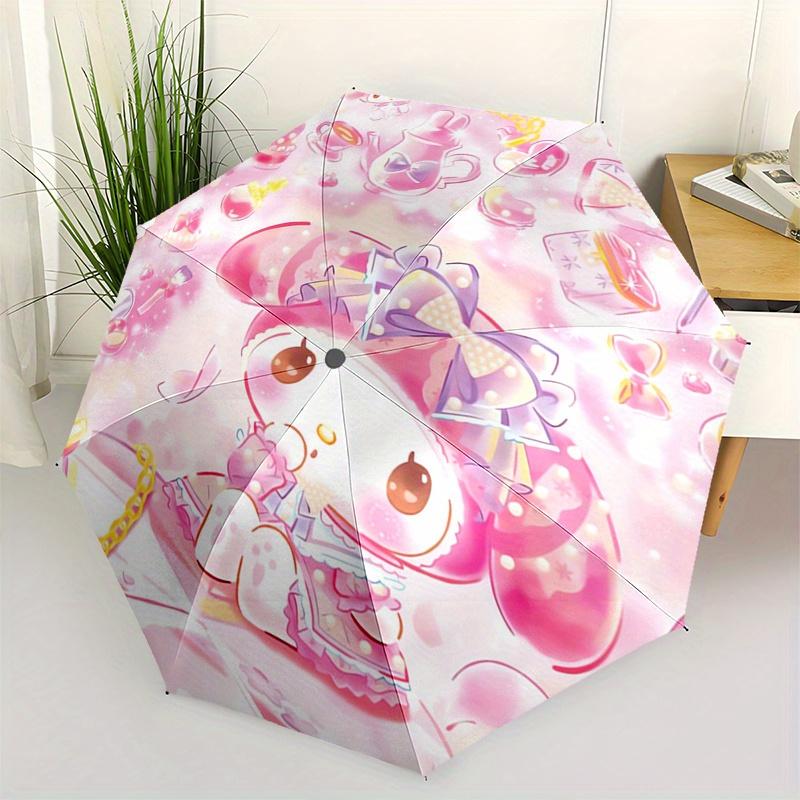 My Melody,Pink Fantasy Automatic Folding Umbrella-Simple 8-Rib Design, Bright Cartoon Pattern, Durable Iron Frame, Suitable For Travel, Outd
My Melody,Pink Fantasy Automatic Folding Umbrella-Simple 8-Rib Design, Bright Cartoon Pattern, Durable Iron Frame, Suitable For Travel, Outd