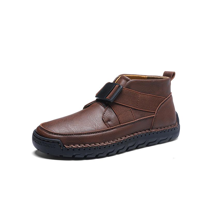 Осенние и зимние мужские туфли ручной работы, новые мужские кожаные повседневные туфли, мужские туфли большого размера с одной педалью 48 темно-коричневого
Осенние и зимние мужские туфли ручной работы, новые мужские кожаные повседневные туфли, мужские туфли большого размера с одной педалью 48 темно-коричневого