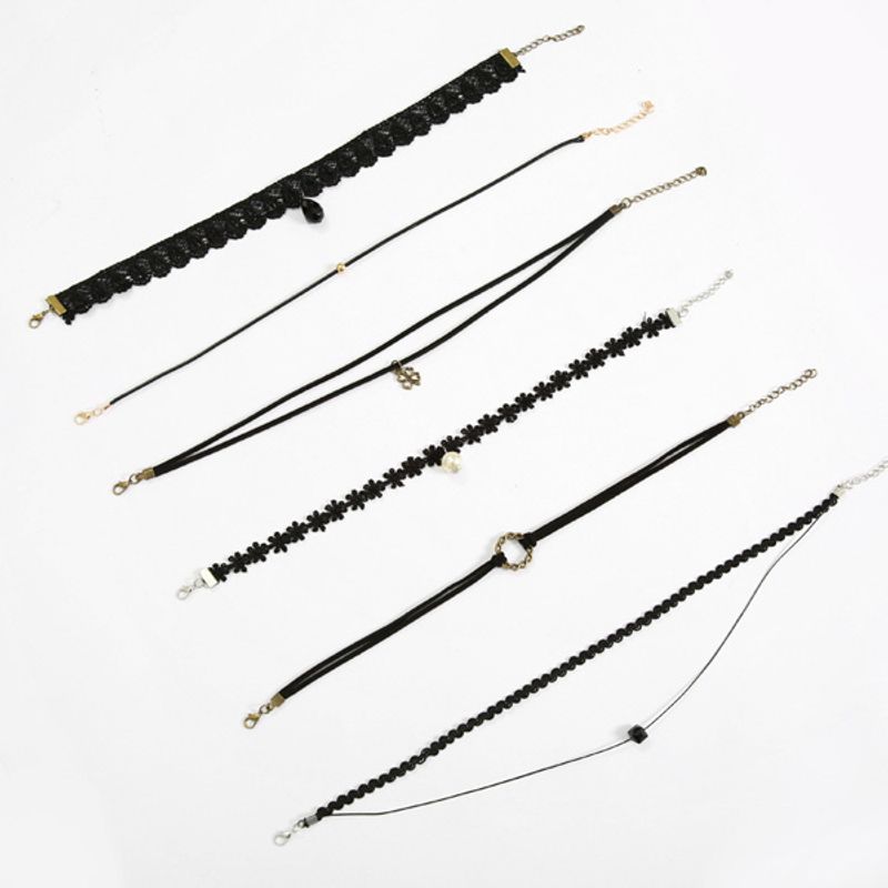 Кружевной чокер Чокер-украшение 6-Piece Set (pretty eyes)
Кружевной чокер Чокер-украшение 6-Piece Set (pretty eyes)