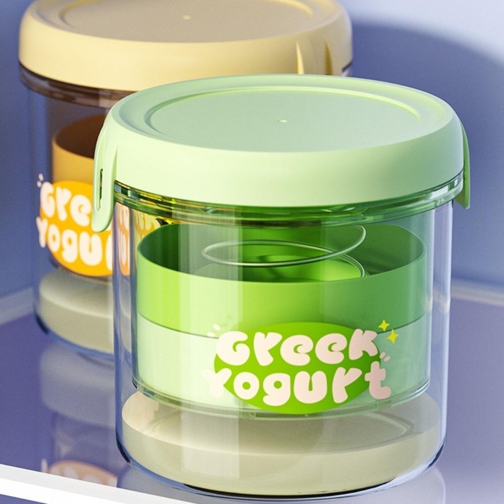 Fine Mesh Yogurt Separation Strainer Quickly Dry Whey Separator Greek Yogurt Maker Cooking Round-Green
Fine Mesh Yogurt Separation Strainer Quickly Dry Whey Separator Greek Yogurt Maker Cooking Round-Green