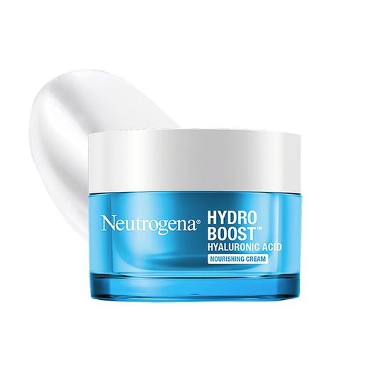 Neutrogena Hydro Boost Hyaluronic Acid Nourishing Cream| 72-Hour Deep Hydration | All Skin Types | For Men & Women 50g
Neutrogena Hydro Boost Hyaluronic Acid Nourishing Cream| 72-Hour Deep Hydration | All Skin Types | For Men & Women 50g
