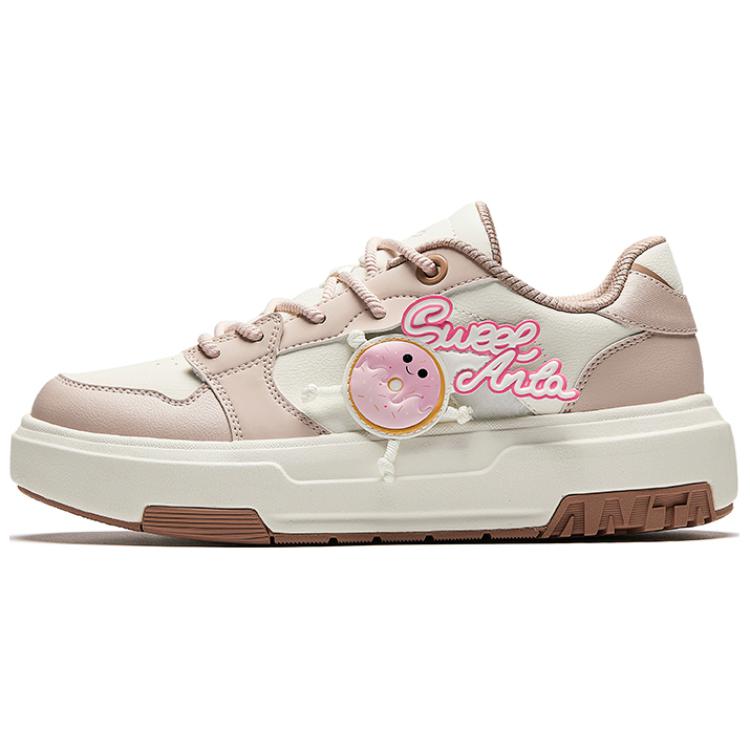 Anta Cute A-Style Comfortable Versatile Wear-Resistant Non-Slip Low-Top Skate Shoes Women sneaker White Pink 122518033-3 37.5
Anta Cute A-Style Comfortable Versatile Wear-Resistant Non-Slip Low-Top Skate Shoes Women sneaker White Pink 122518033-3 37.5