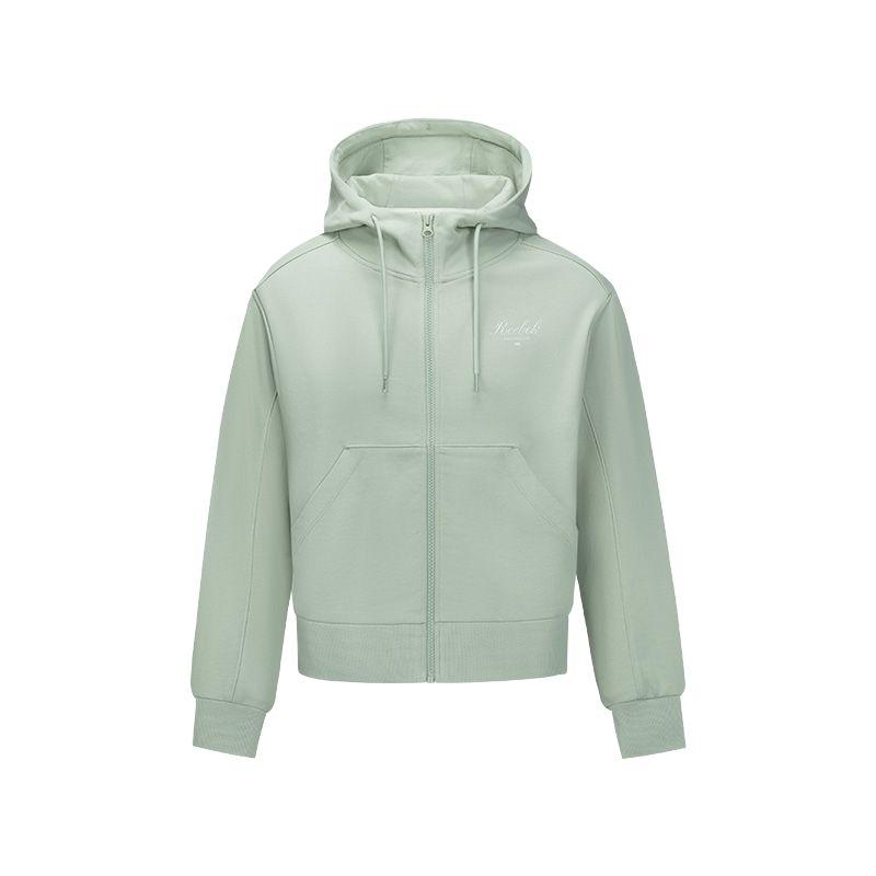 Reebok Logo Embroidered Outdoor Casual Sports Jacket With Zipper And Hood Long Sleeve Sweatshirt Women jackets Gray-Green 24FRM102WGL5 S
Reebok Logo Embroidered Outdoor Casual Sports Jacket With Zipper And Hood Long Sleeve Sweatshirt Women jackets Gray-Green 24FRM102WGL5 S