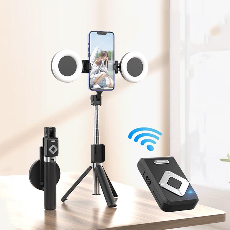 Выдвижной беспроводной пульт дистанционного управления BT Selfie-Stick 360 Гибкая живая подставка для штатива Мини-телефонная камера Selfie Stick с кольцом
Выдвижной беспроводной пульт дистанционного управления BT Selfie-Stick 360 Гибкая живая подставка для штатива Мини-телефонная камера Selfie Stick с кольцом