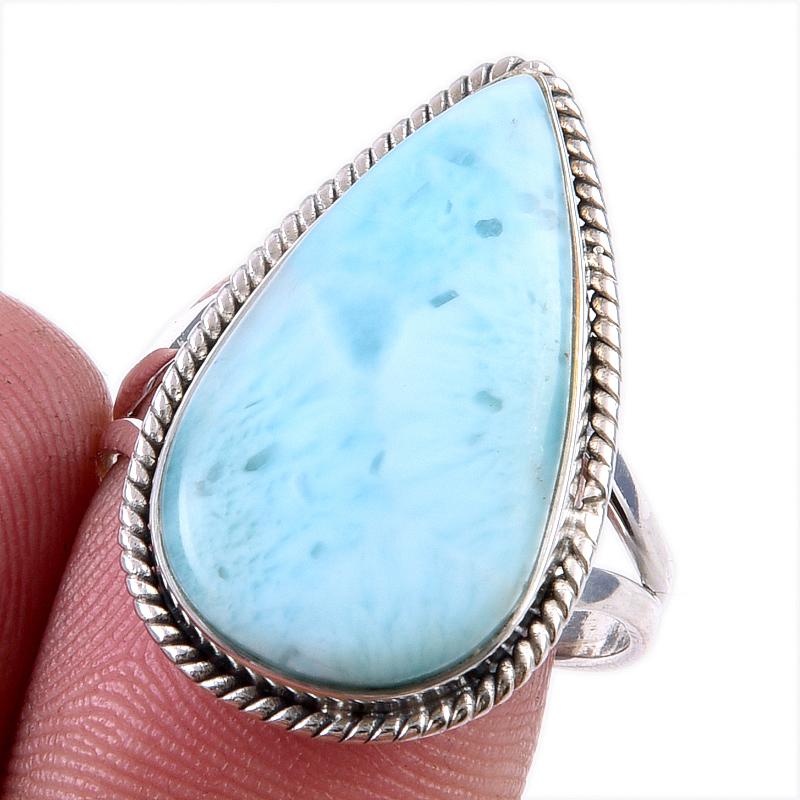 Natural Republic Larimar Gemstone 925 Solid Sterling Silver Gift Ring S.9 t3F87
Natural Republic Larimar Gemstone 925 Solid Sterling Silver Gift Ring S.9 t3F87