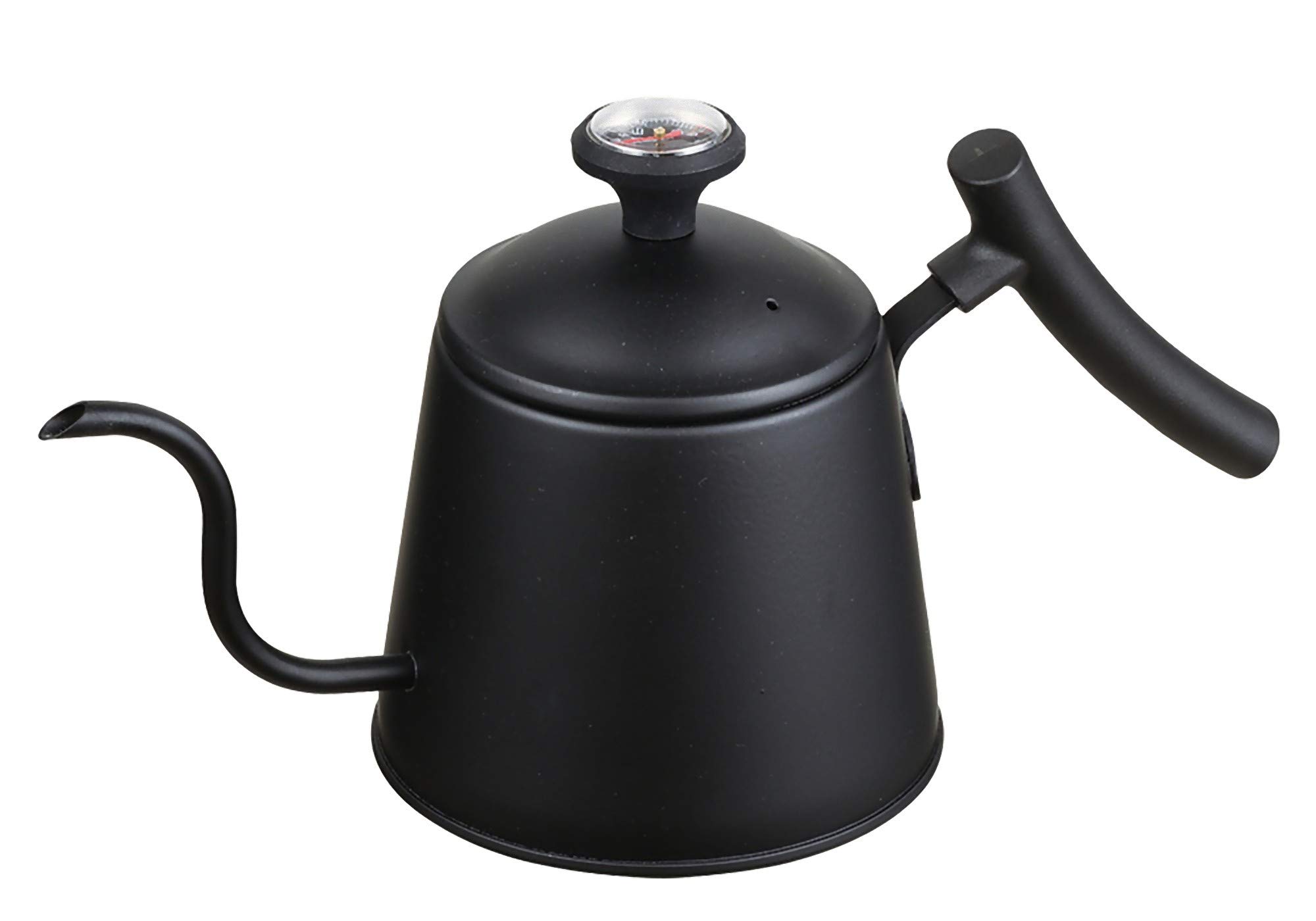Pearl Metal Drip Pot Black with Thermometer Stainless Steel Delicious Cafe 1.1L HB-4728
Pearl Metal Drip Pot Black with Thermometer Stainless Steel Delicious Cafe 1.1L HB-4728