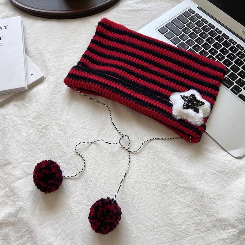 Hat Style Versatile Simplicity Classic Stripes Womens Warm Knitted Hatsbeanie Red Stars
Hat Style Versatile Simplicity Classic Stripes Womens Warm Knitted Hatsbeanie Red Stars