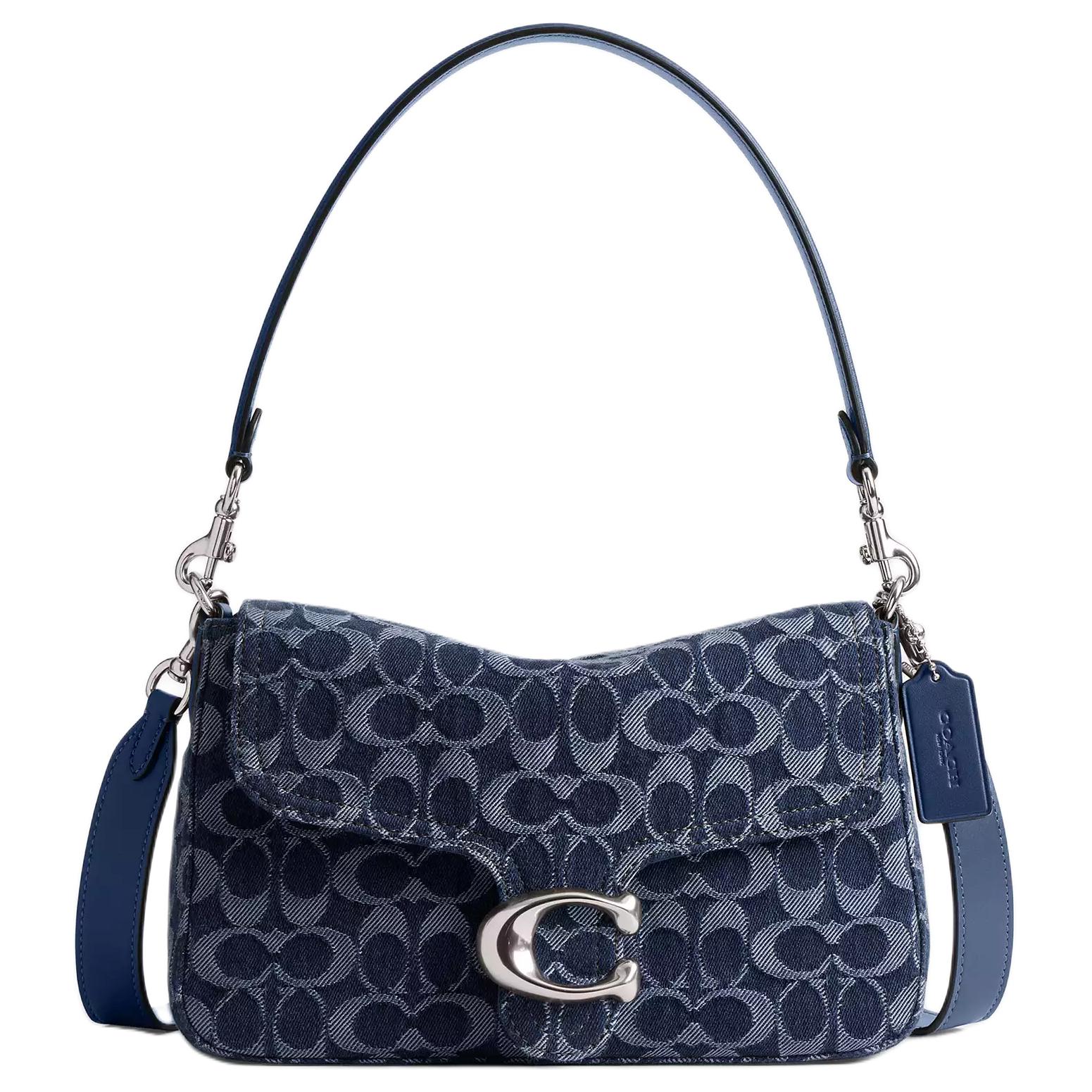 Coach Tabby 25 Removable Shoulder Strap Silver Logo Snap Closure Denim Medium Shoulder Bag Women shoulder bag Deep-Blue CAN00-LHRHY Basic Set (Bag+Dust Bag)
Coach Tabby 25 Removable Shoulder Strap Silver Logo Snap Closure Denim Medium Shoulder Bag Women shoulder bag Deep-Blue CAN00-LHRHY Basic Set (Bag+Dust Bag)