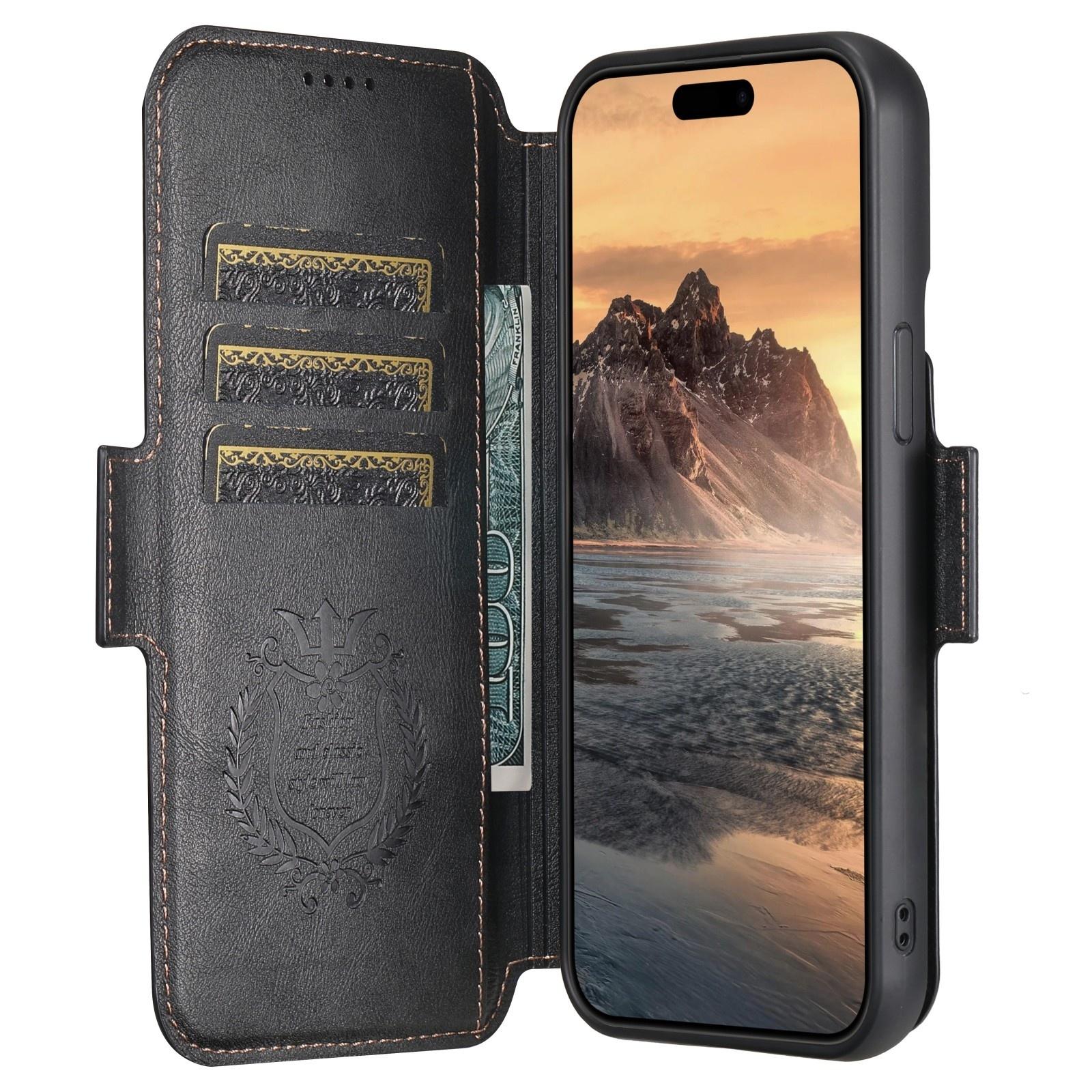 SUTENI Q-06 For iPhone 16 Pro Case Color Splicing Magnetic Detachable Leather Phone Cover Black
SUTENI Q-06 For iPhone 16 Pro Case Color Splicing Magnetic Detachable Leather Phone Cover Black